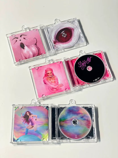 Doja Cat Mini CD  Keychain NFC