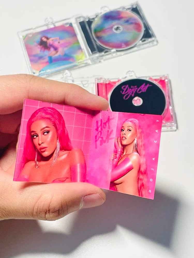 Doja Cat Mini CD  Keychain NFC