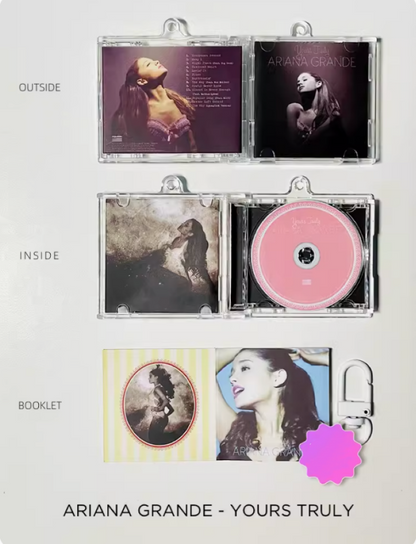 Ariana Grande Mini CD  Keychain NFC