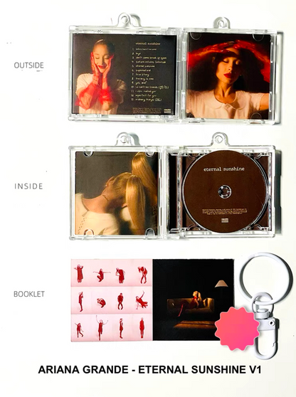 Ariana Grande Mini CD  Keychain NFC