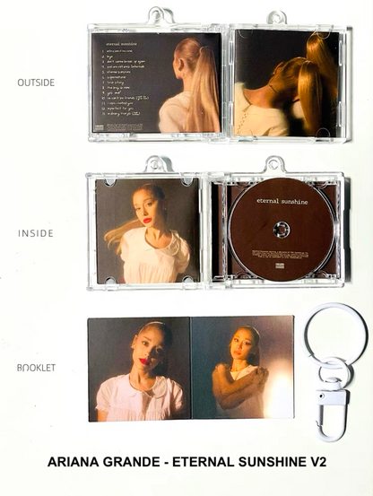 Ariana Grande Mini CD  Keychain NFC