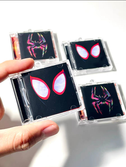 Spider Man Verse Mini CD  Keychain NFC