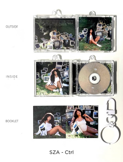 SZA Mini CD  Keychain NFC