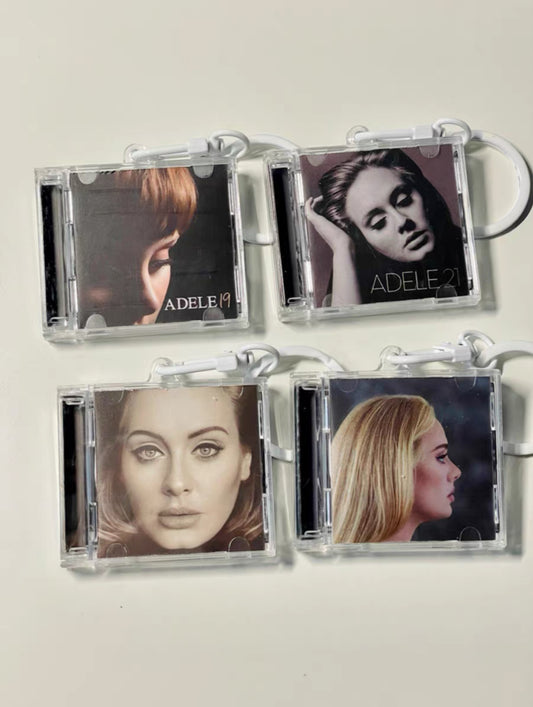 Adele Mini CD  Keychain NFC