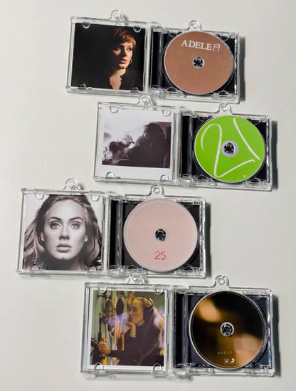 Adele Mini CD  Keychain NFC