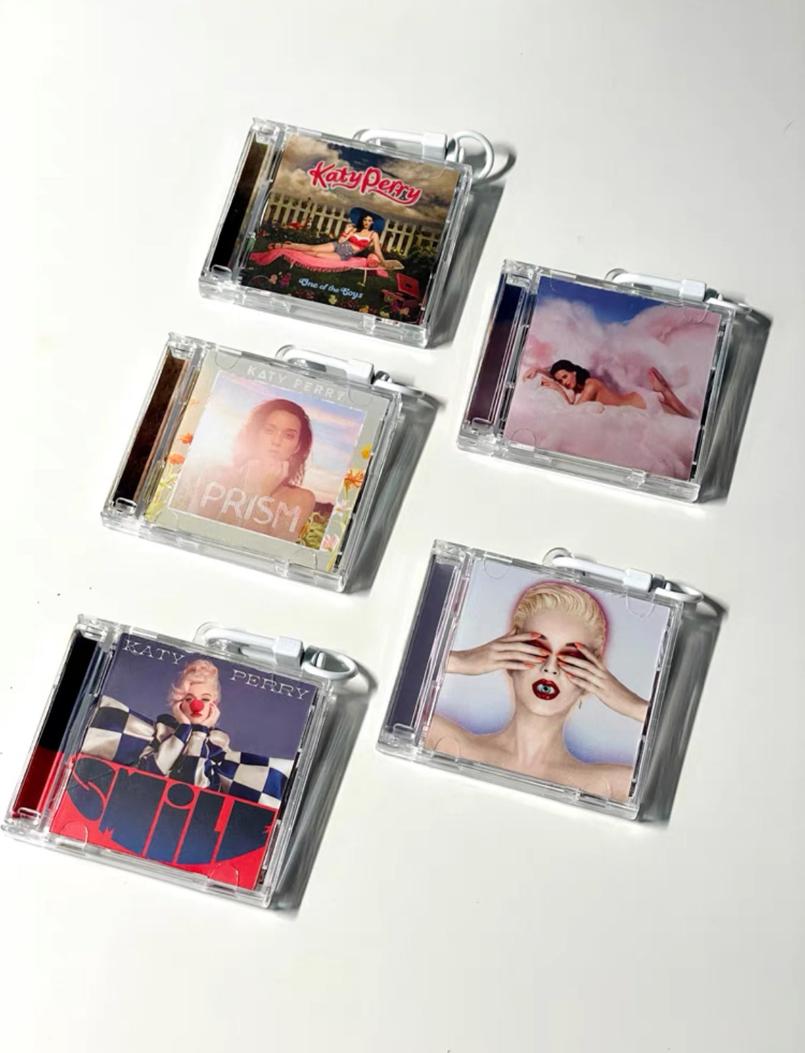 Katy Perry Mini CD  Keychain NFC