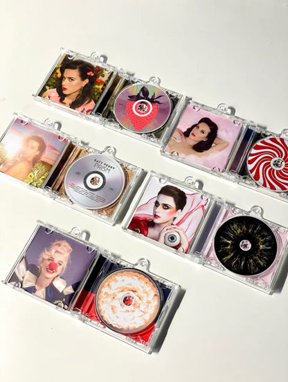 Katy Perry Mini CD  Keychain NFC