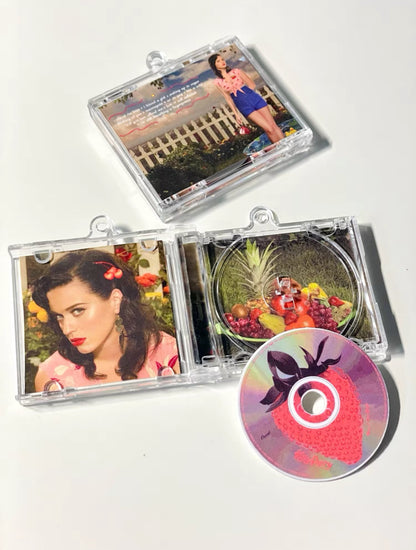 Katy Perry Mini CD  Keychain NFC