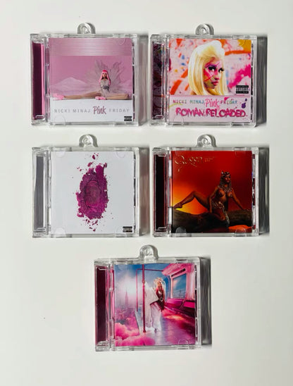 Nicki Minaj Mini CD  Keychain NFC