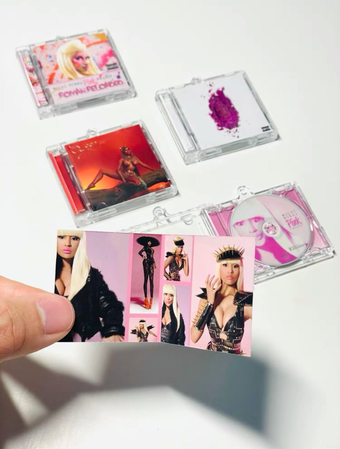 Nicki Minaj Mini CD  Keychain NFC