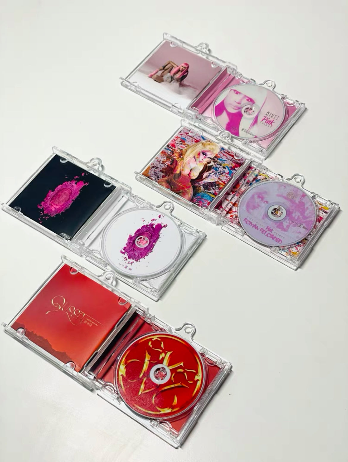 Nicki Minaj Mini CD  Keychain NFC