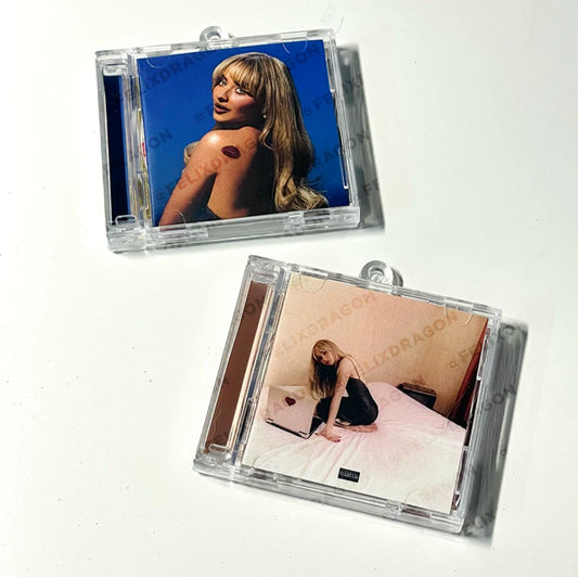 Sabrina Carrpenter Mini CD  Keychain NFC