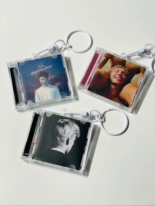 Troye Sivan Mini CD  Keychain NFC