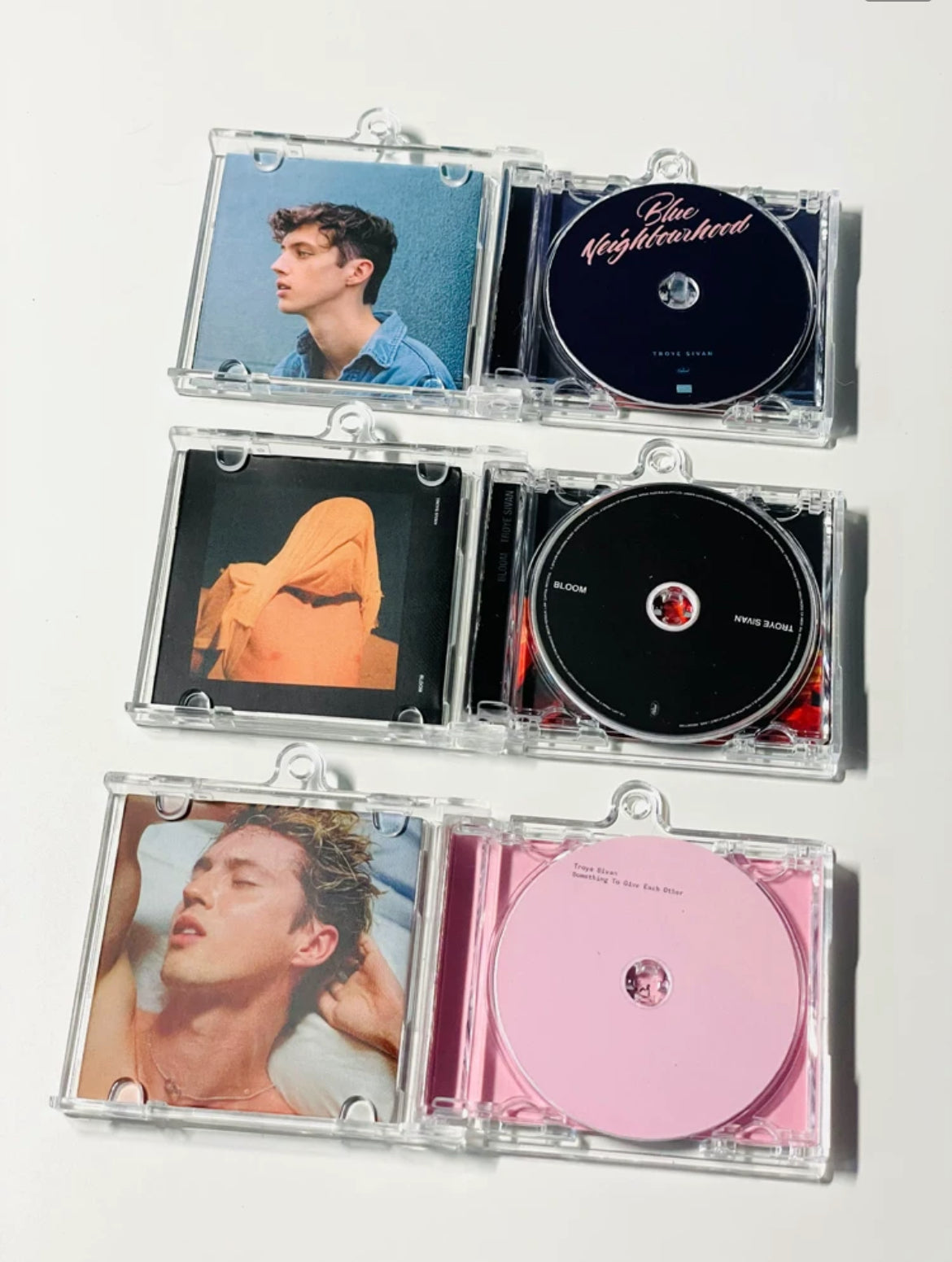 Troye Sivan Mini CD  Keychain NFC