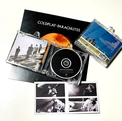 Coldplay Mini CD  Keychain NFC