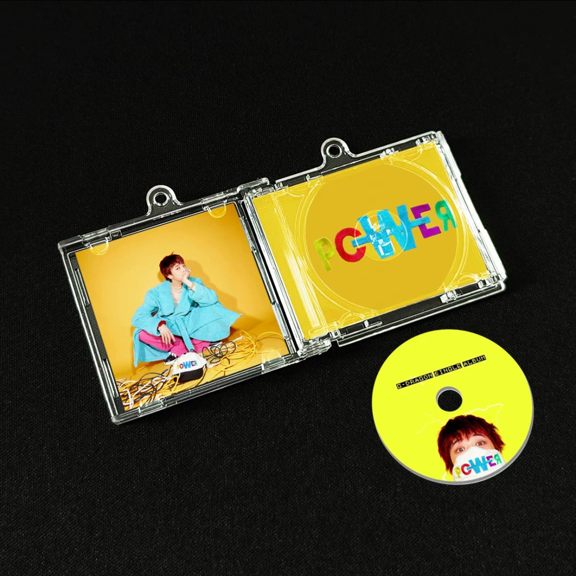 G-Dragon Mini CD  Keychain NFC