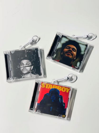 The Weeknd Mini CD  Keychain NFC