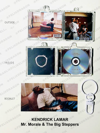 Kendrick Lamar Mini CD  Keychain NFC