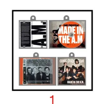 One Direction Mini CD  Keychain NFC