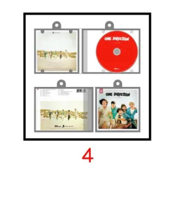 One Direction Mini CD  Keychain NFC