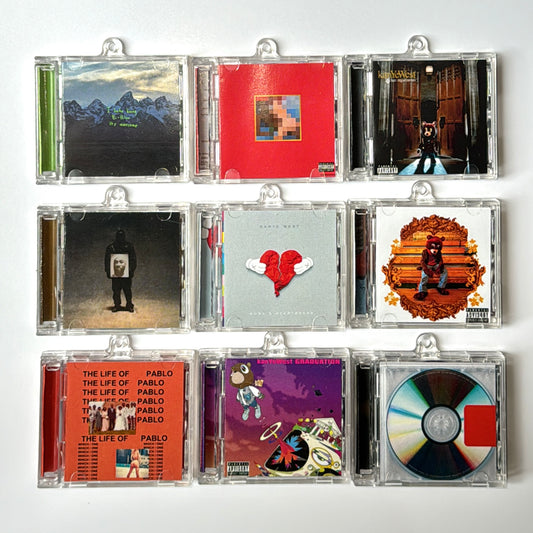 Kanye West Mini CD  Keychain NFC