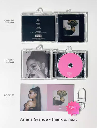 Ariana Grande Mini CD  Keychain NFC