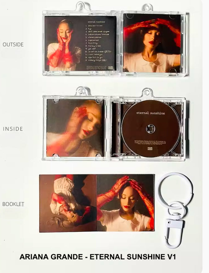 Ariana Grande Mini CD  Keychain NFC