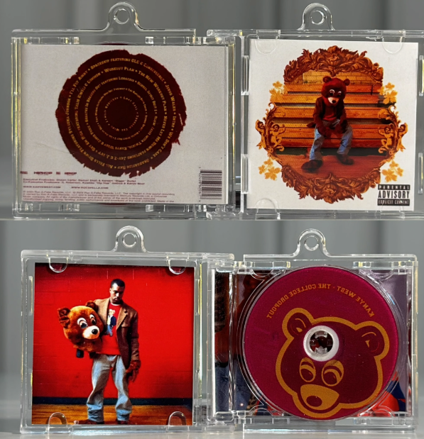 Kanye West Mini CD  Keychain NFC